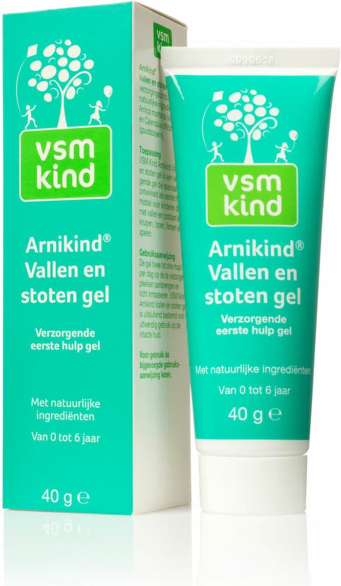 VSM Kind - Arnikind - Vallen en Stoten Gel - 40gr (EAN: 8728300955616): 📦 Wat is het eigenlijk