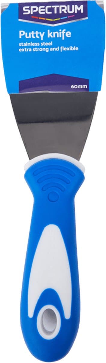 Plamuurmes 60mm roestvrij extra sterk (EAN: 8718964007271): Mijn nieuwe beste vriend Het RVS plamuurmes (60mm)