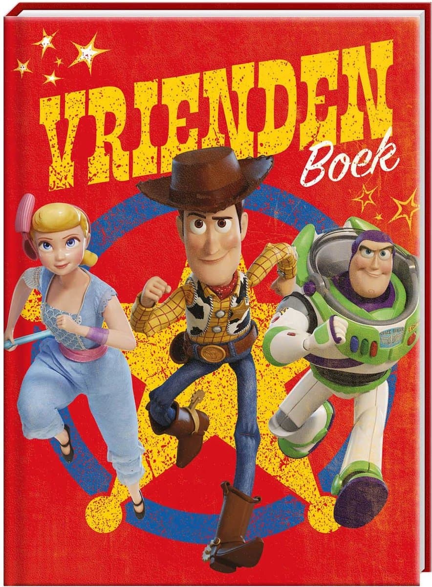 VRIENDENBOEK TOY STORY 4 (EAN: 8712048316990): Wat zit er in het boekje