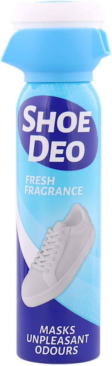 Schoenendeodorant - 1 Flesje van 200 ML - sneaker deo - schoen deodorant - anti geur spray - deoderizer - shoe deo - Frisse geur - Fresh - Schoendeo - Verfrissend (EAN: 0798306962824)
