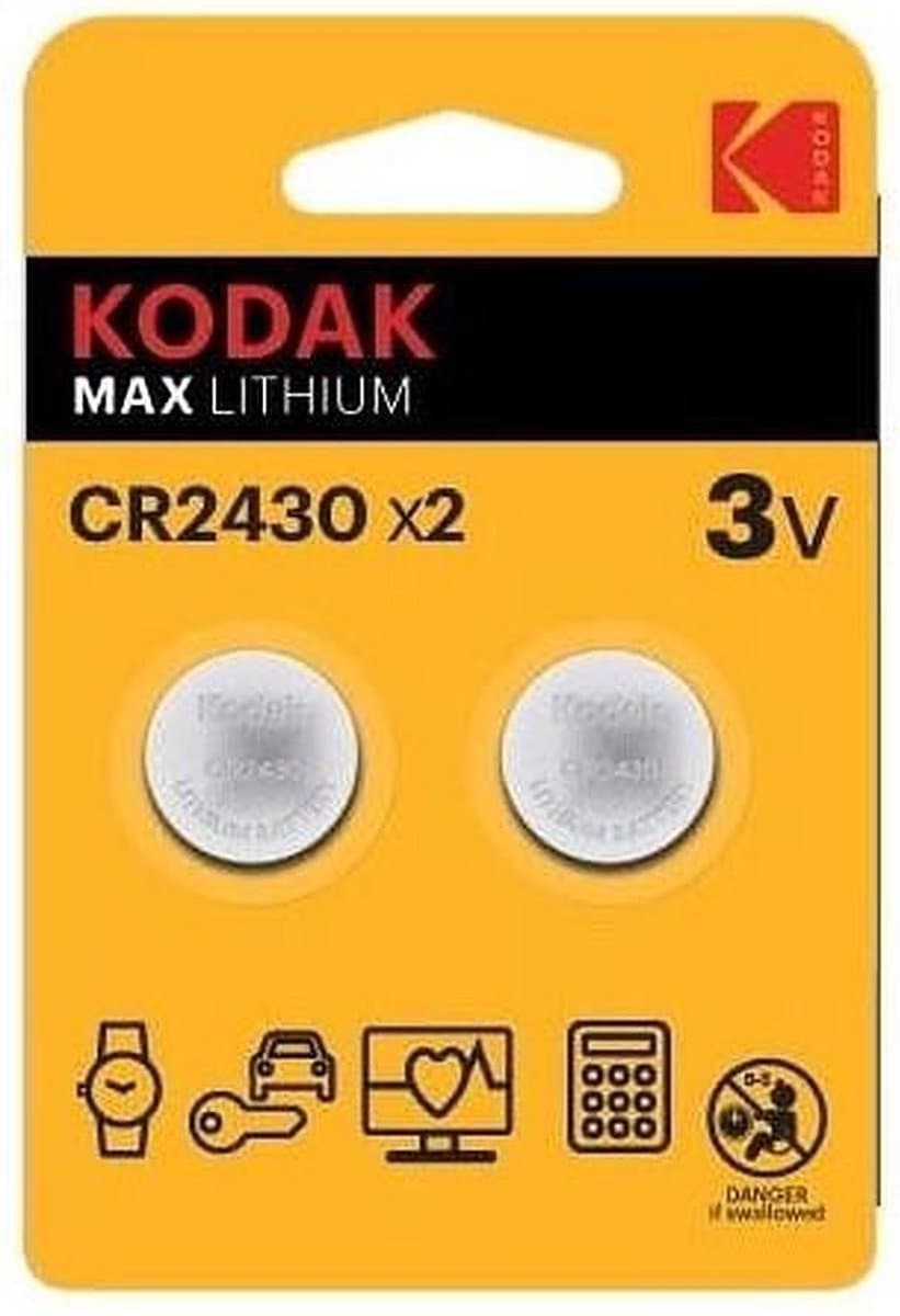 Kodak CR2430 Knoopcel batterijen 2 stuks (EAN: 0887930417753): **Koop deze Kodak CR2430 batterijen voor je DIY-projecten Een persoonlijke check!**