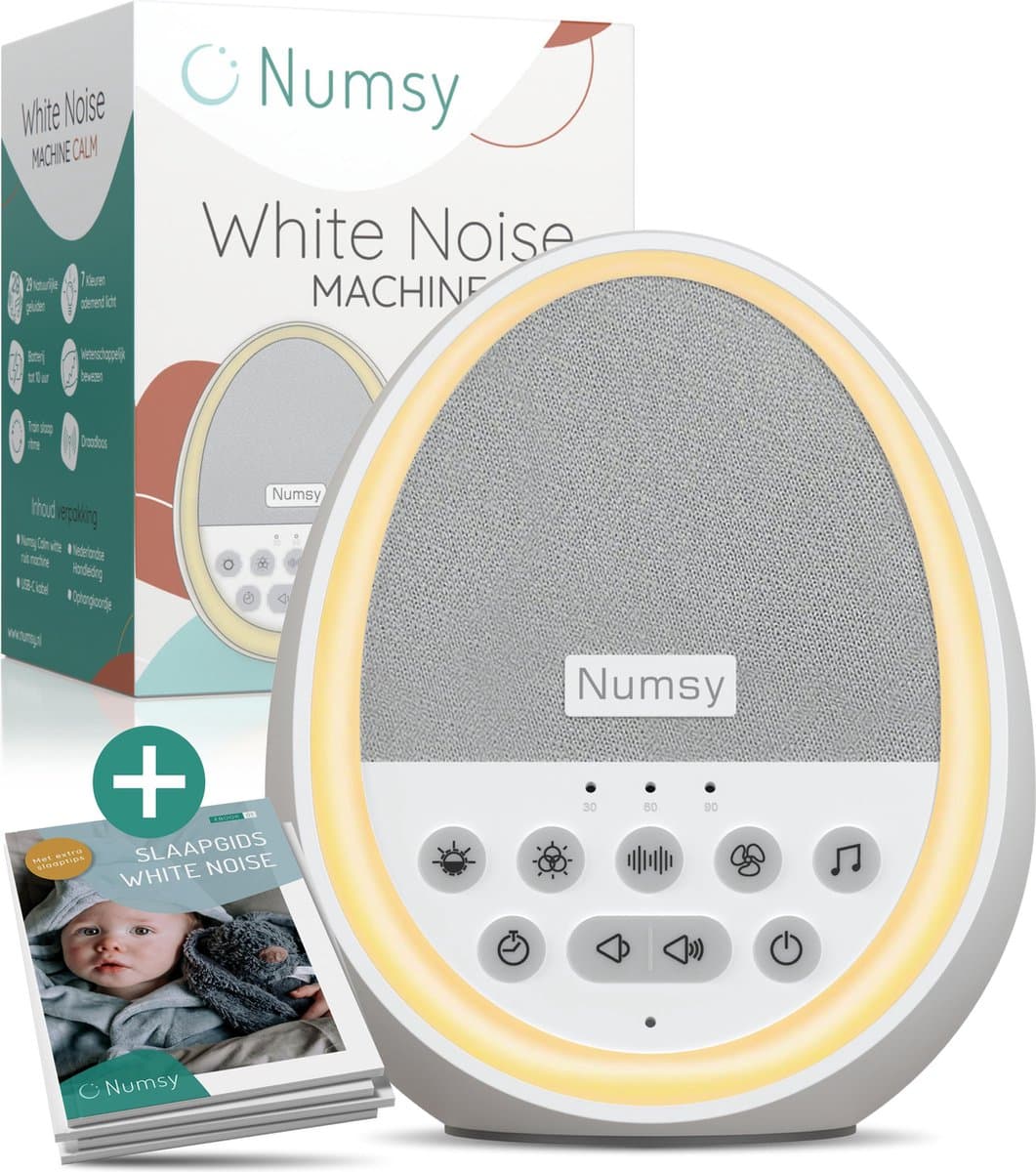 Numsy Calm White Noise Machine Baby - Witte Ruis Machine (EAN: 8719992795505)