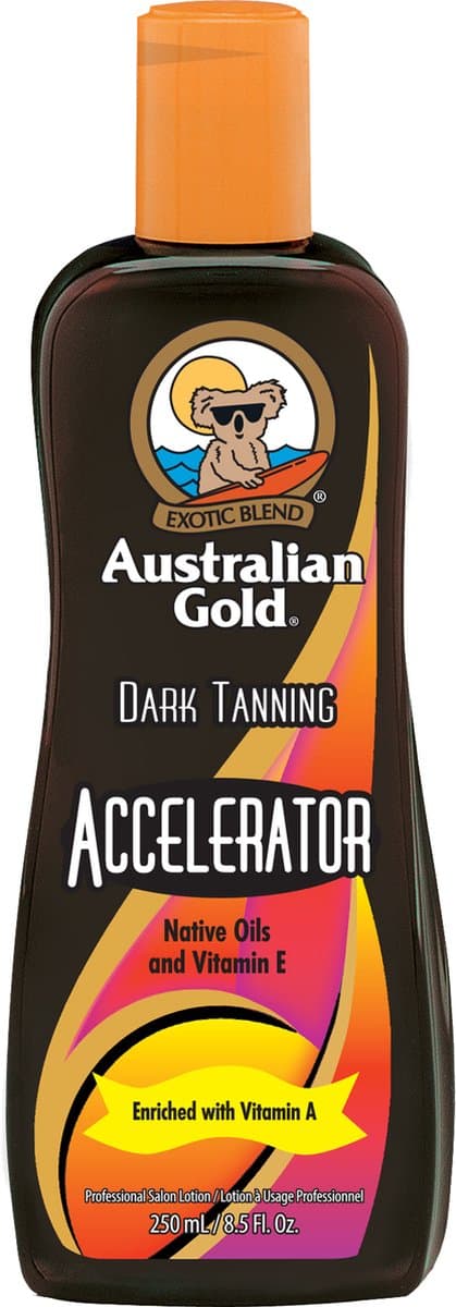 Australian Gold Accelerator - 250 ml - zonnebankcrème (EAN: 0054402250037): Een vakantiegevoel in een flesje 🏝️