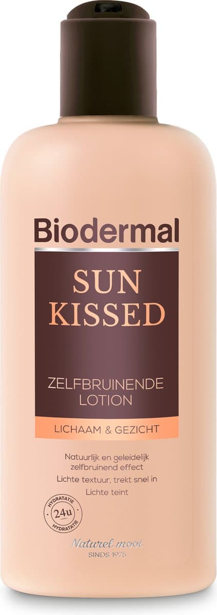 Biodermal Zelfbruiner - Zelfbruinende lotion - Body Light 200ml (EAN: 8710537042665): Waarom deze (Spoiler Geen wortel-effect!)