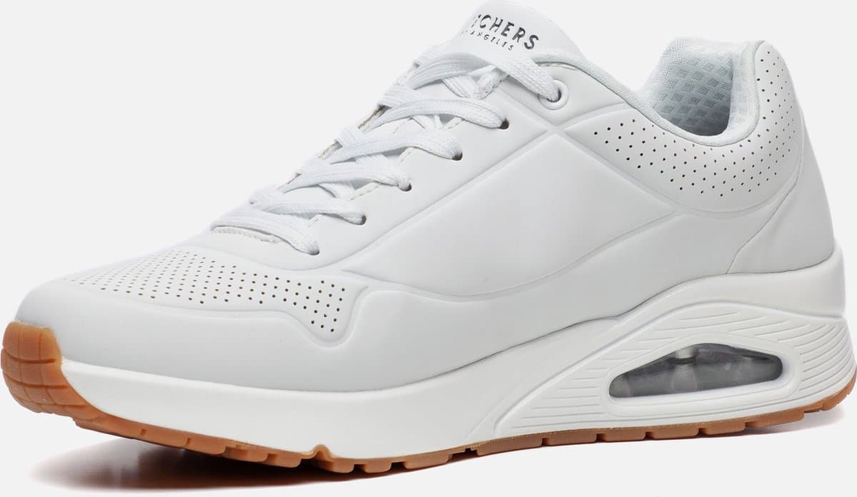 Skechers Uno - Stand On Air - Heren Sneakers - Wit (EAN: 0193113436900)