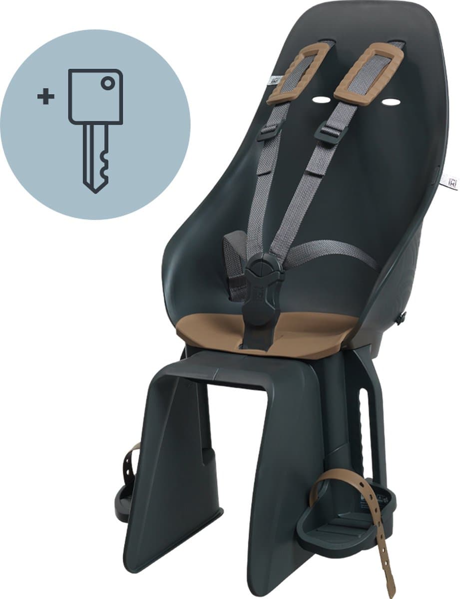Urban Iki Fietsstoeltje Achter Ta–ke Dragermontage - Bincho Black/ Kurumi Brown (EAN: 4511890228208)