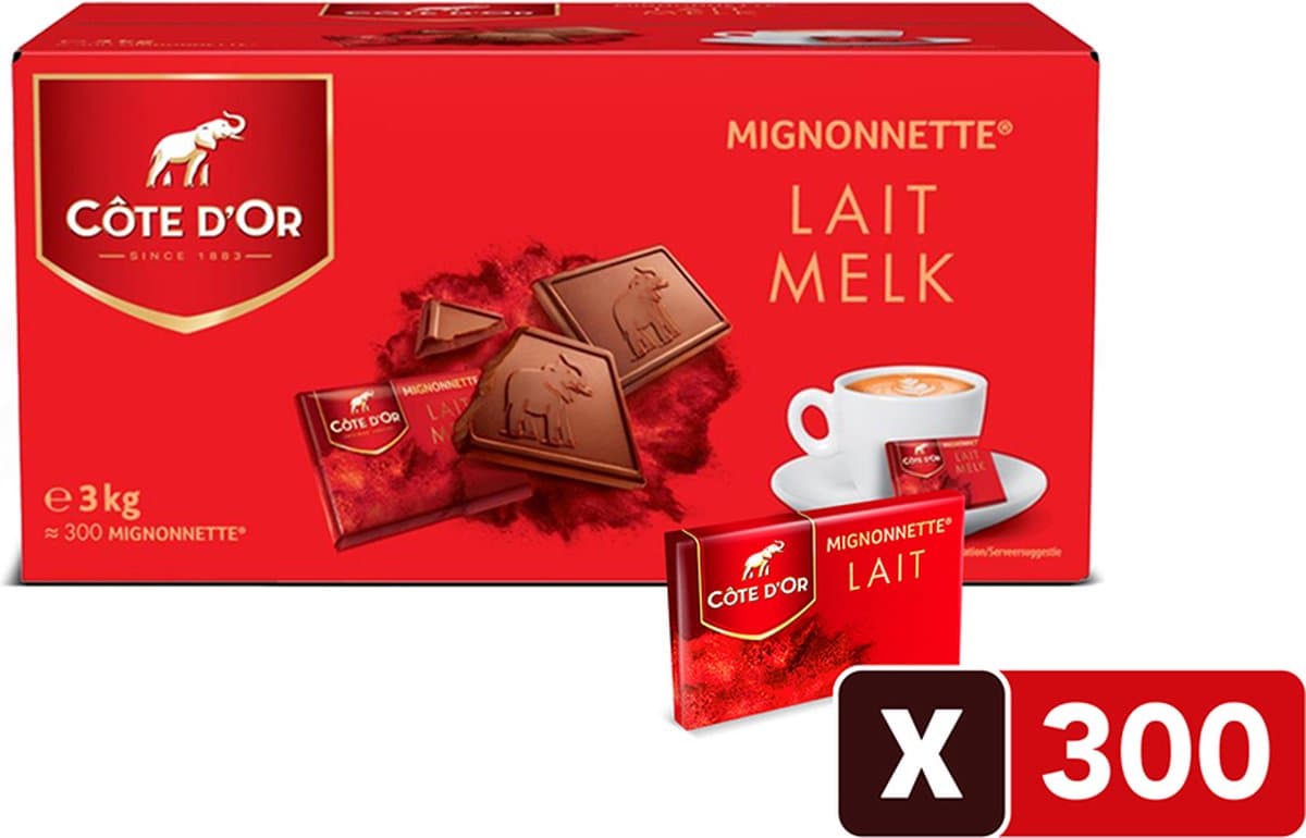 Côte d'Or Mignonnettes melk chocolade - 3 kg (EAN: 7622201100025): Eerst even Waarom zou een DIY-blogger om een bulkpakket chocolade geven