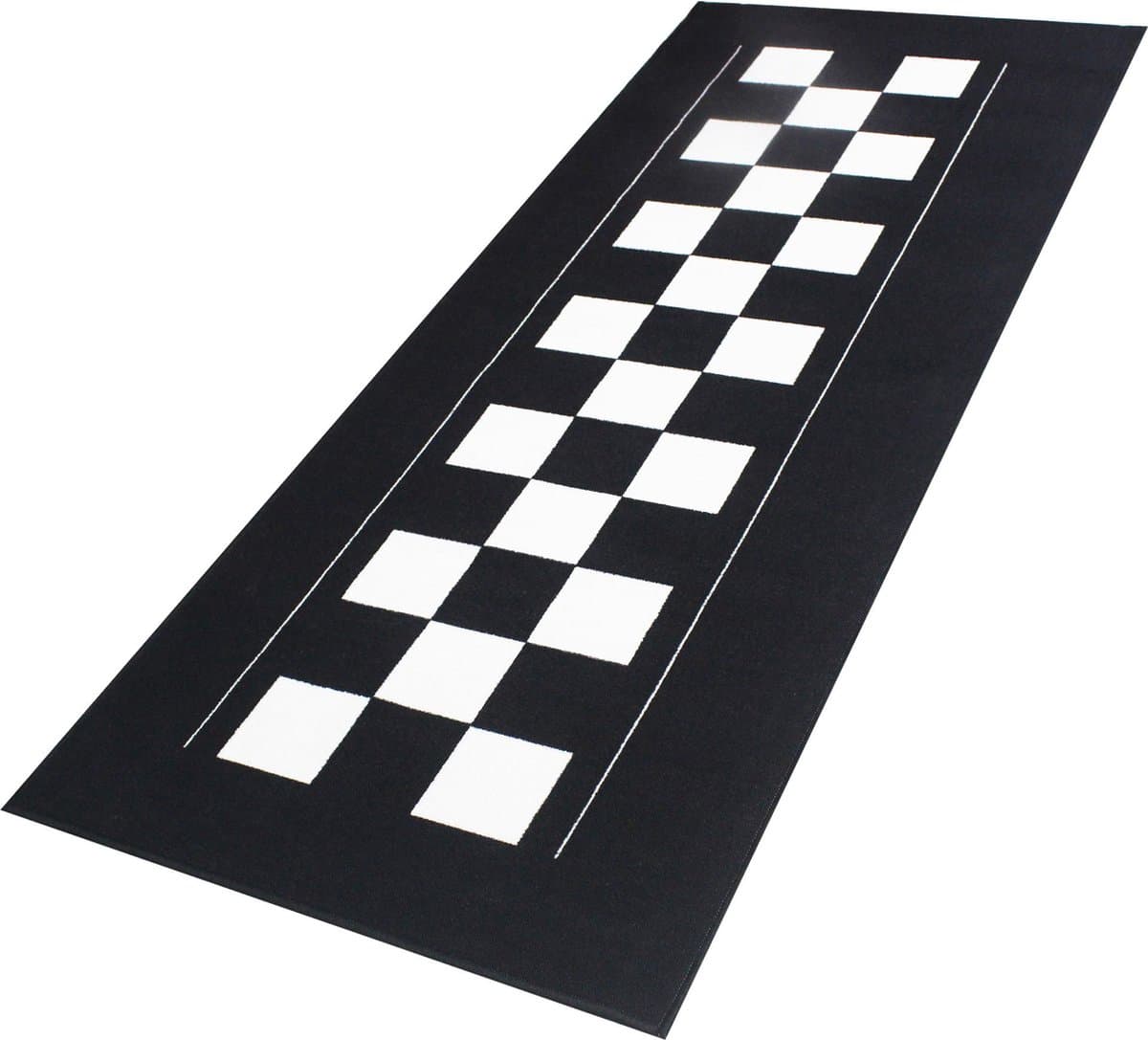 BikeTek Garagemat Checker - Motorfiets - Beschermende mat - Finish - Motor gadget (EAN: 5034862441850)