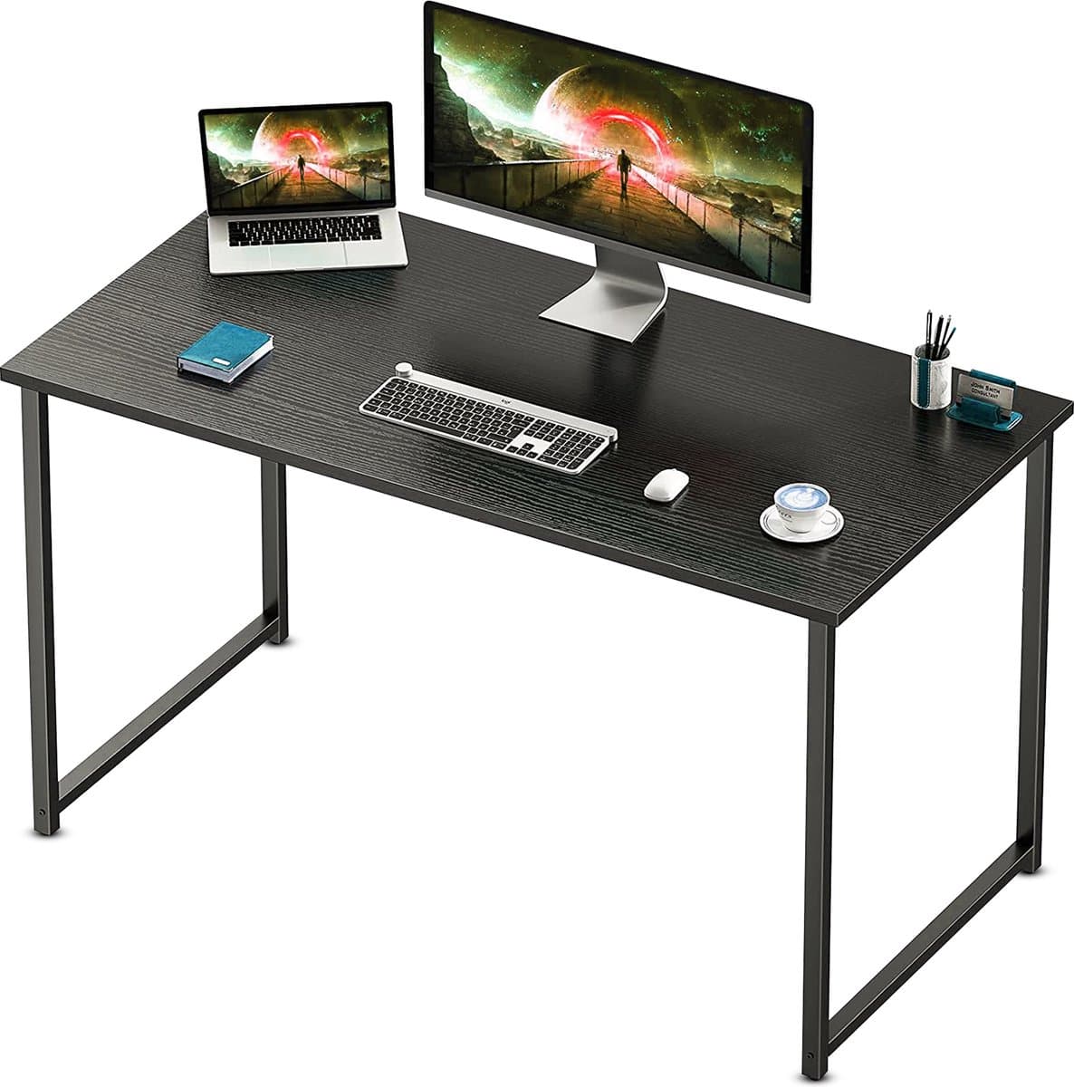 Bayt Bureau - Bureau Zwart - Computerbureau - Computer Tafel - Bureautafel - 100 x 50 x 76 cm (EAN: 8720589832930)