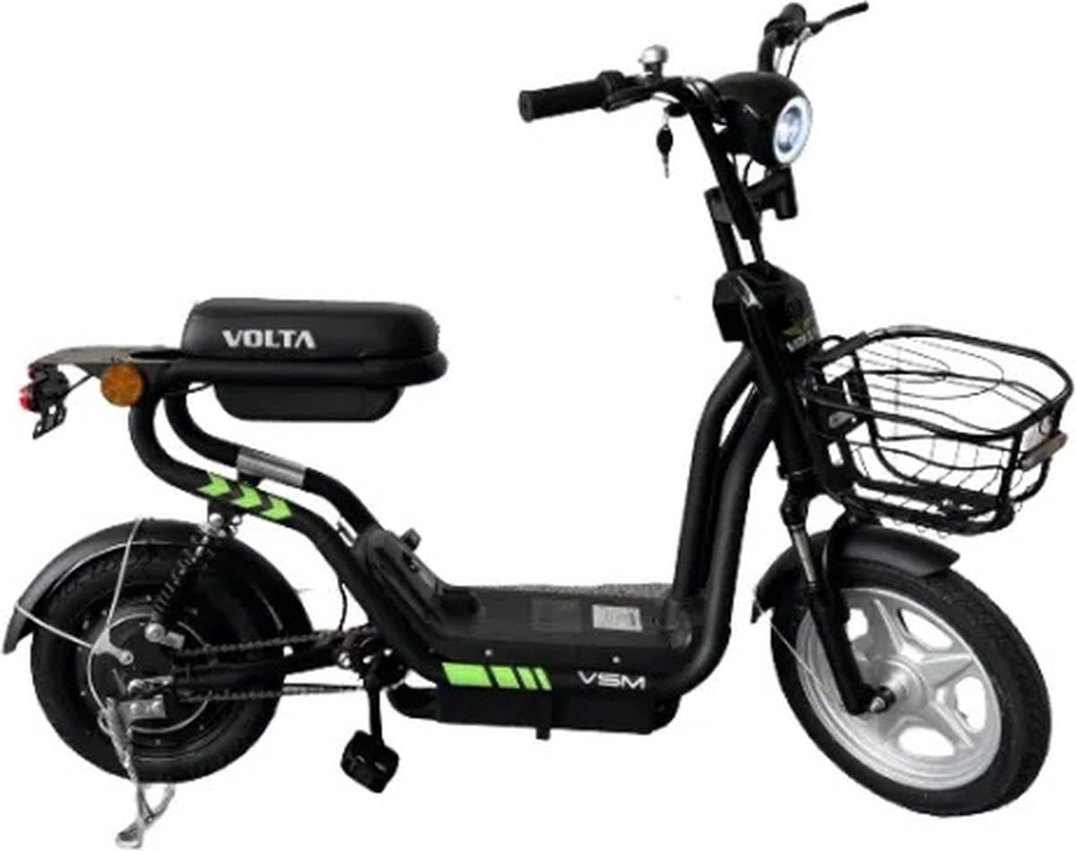 VOLTA Ecowielen SM - elektrische bromfiets scooter met pedalen - 220W motor (EAN: 8720844031603)