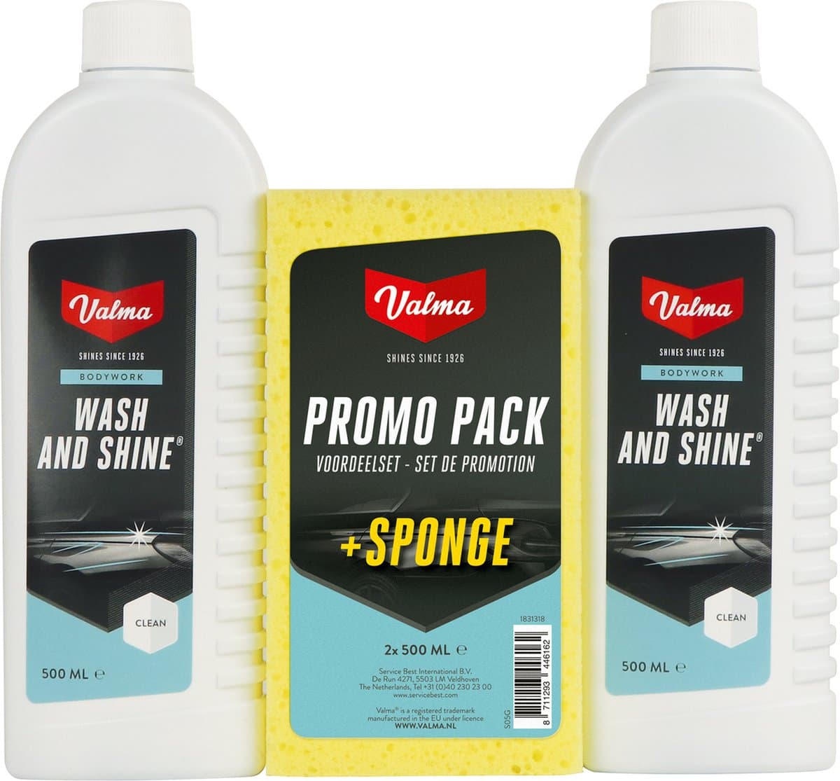 Valma Wash & Shine Promo Pack – Reinigt & beschermt – Diepe glans – Voor alle lakken - 2x 500ml (EAN: 8711293446162): Waarom ik dit product überhaupt probeerde
