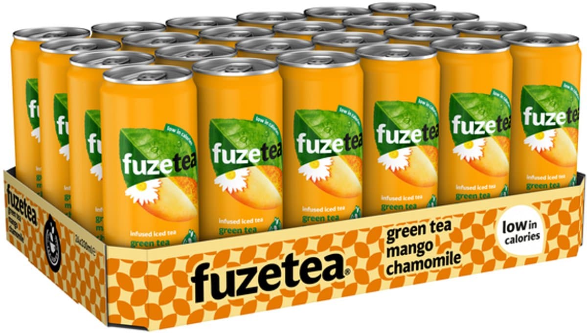 Tray Fuze Tea - Green Tea Mango Chamomile - 24x33cl (EAN: 8721202711229)