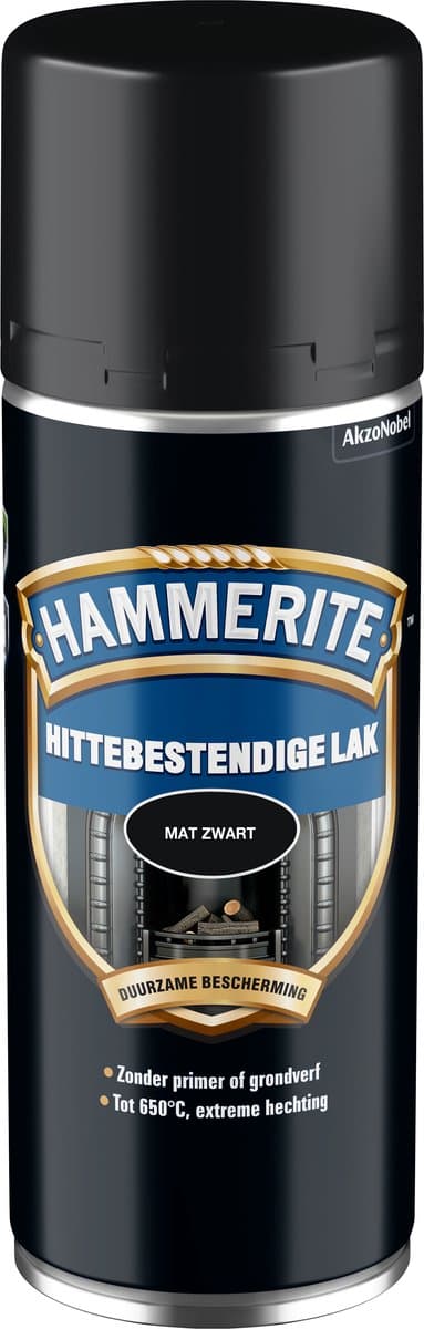 Hammerite - Hittebestendige Lak (Spray) - Zwart - 400 ML (EAN: 5011867025971): Waarom hittebestendig