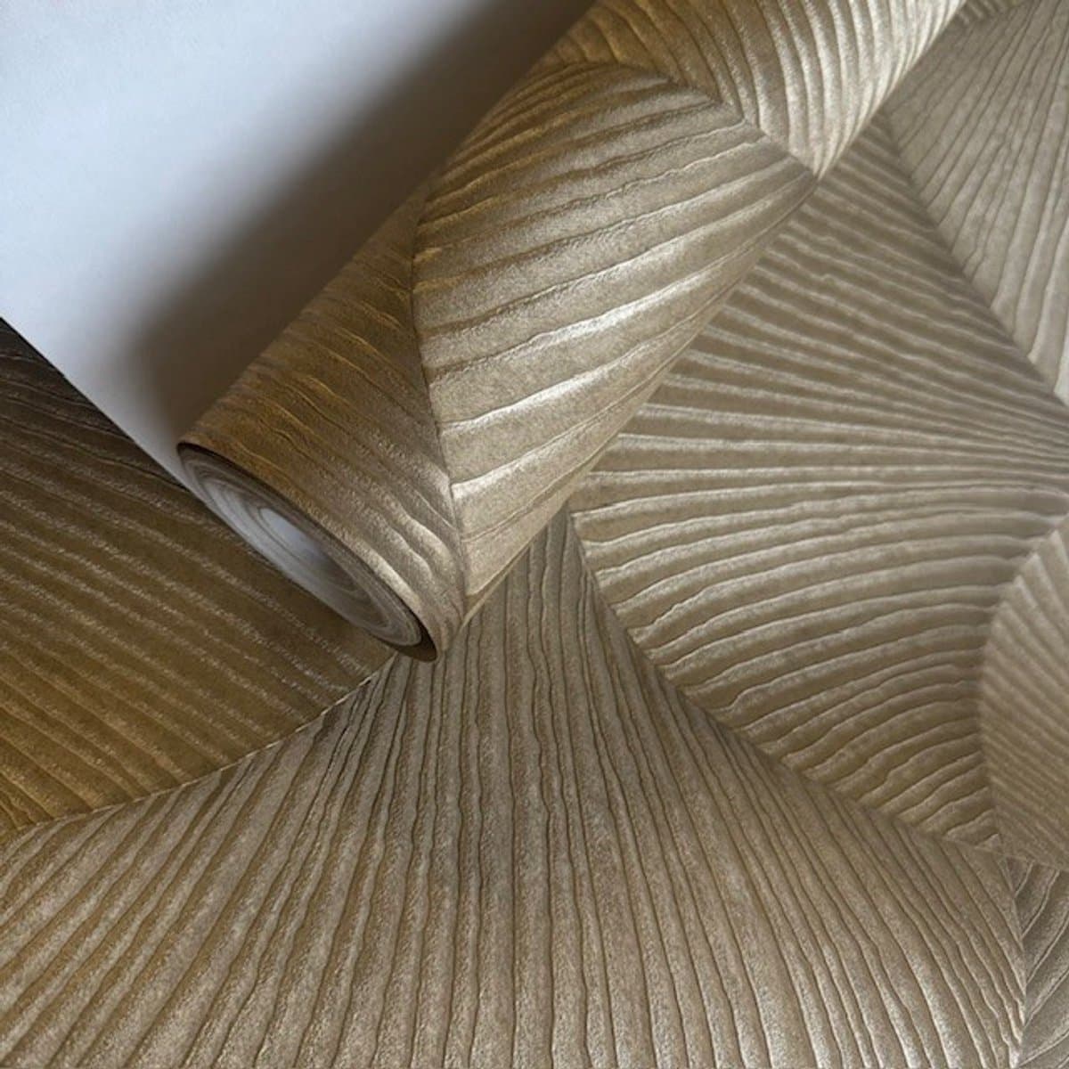 Rasch Sky Lounge behang Sweeping Fan 608243 (EAN: 4000441608243): Wauw, die Art Deco vibes!