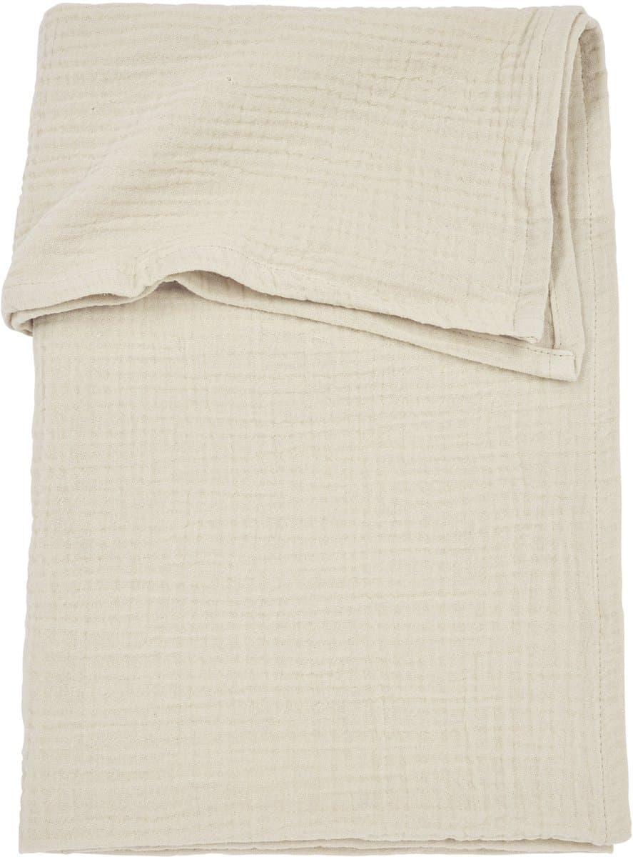 Meyco Baby Uni wieglaken - pre-washed hydrofiel - soft sand - 75x100cm - 0.3 TOG (EAN: 4054703493016)