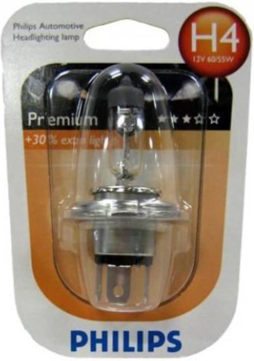 Philips H4 autolamp - P43T fitting - 60/55W - 12V - heldere verlichting (EAN: 8711500695611): **Wat maakt deze lamp bijzonder**