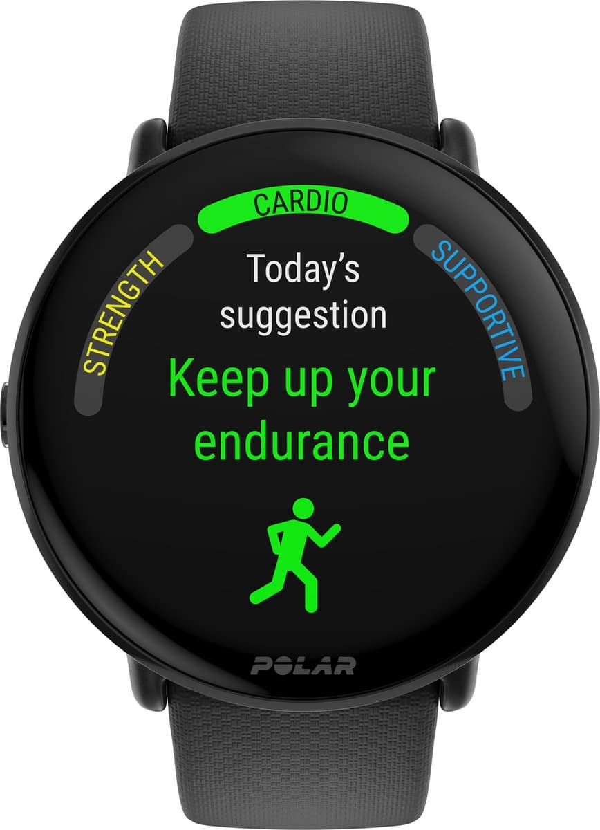 Polar Ignite 3 - Fitness Smartwatch & GPS Activity Tracker - Zwart - S-L (EAN: 0725882062488)