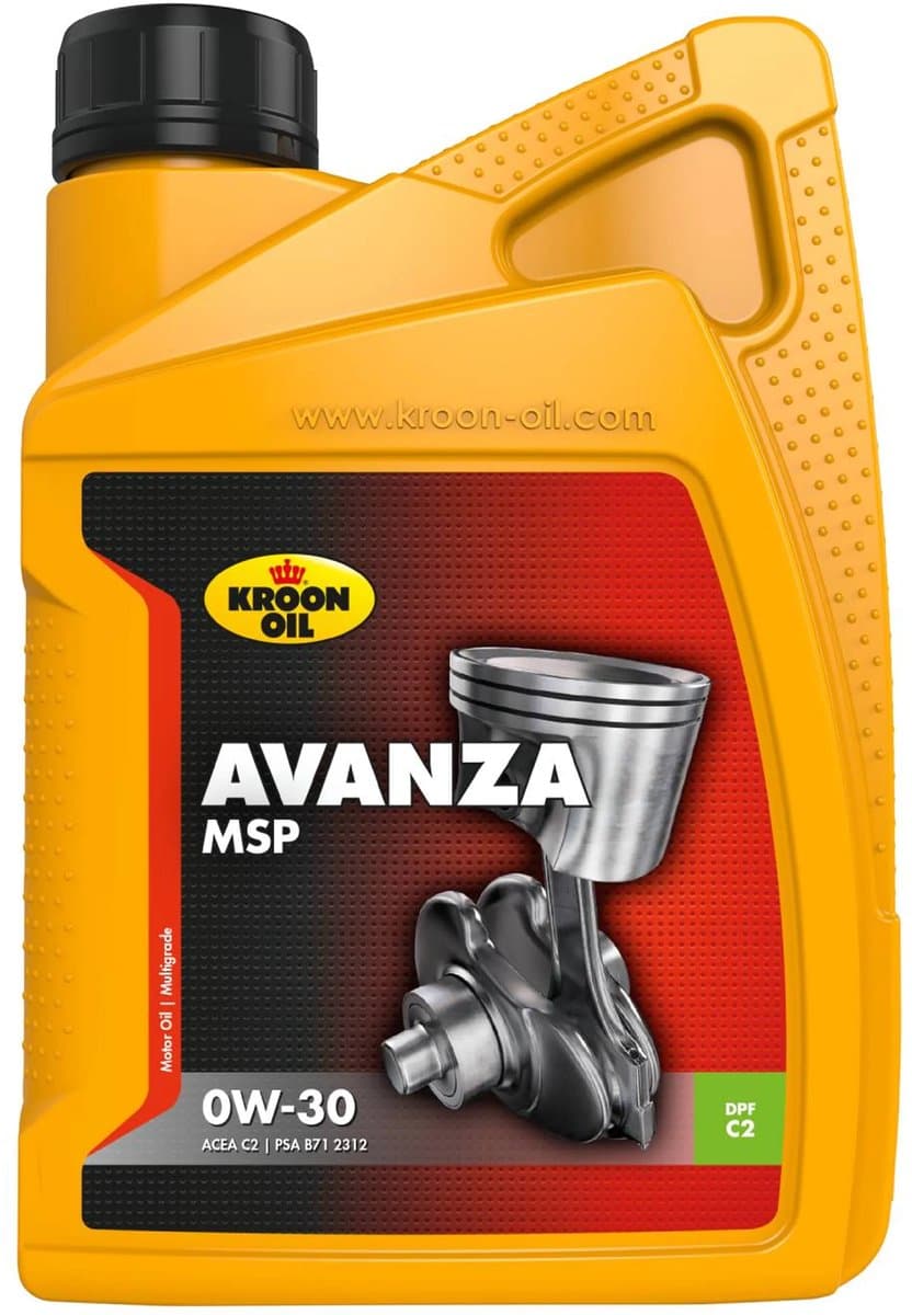Kroon-Oil Avanza MSP - 0W-30 Motorolie - ACEA C2 - 1 Liter - Vol-Synthetisch (EAN: 8710128359417): 🔧 Wat is de Kroon-Oil Avanza MSP 0W-30 eigenlijk