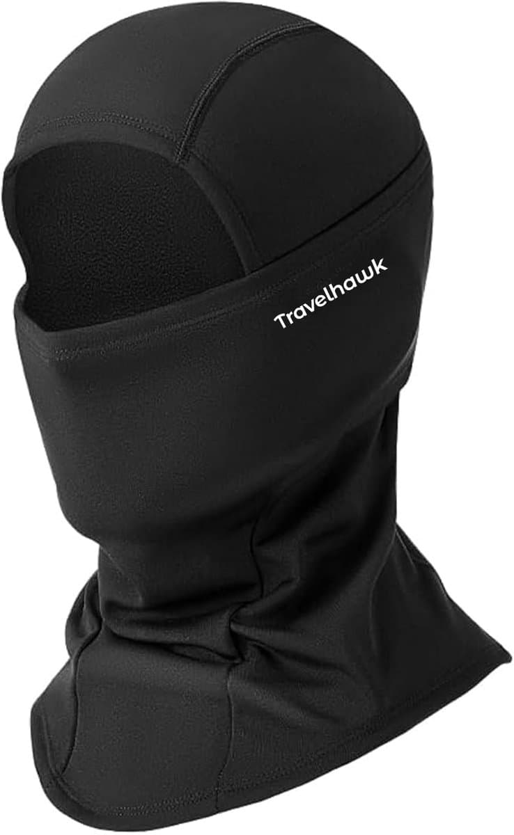 Travelhawk Balaclava - Helmmuts - Motor/Scooter Bivakmuts - Zwart (EAN: 8720634574976)
