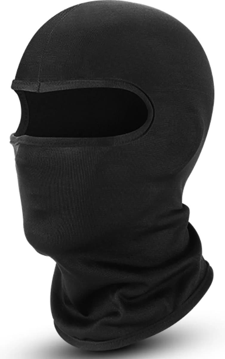 Balaclava - Helmmuts - Bivakmuts - Ski Masker - Motor / Scooter / Fiets - Gezichtsmasker - Zwart (EAN: 8720865921600)
