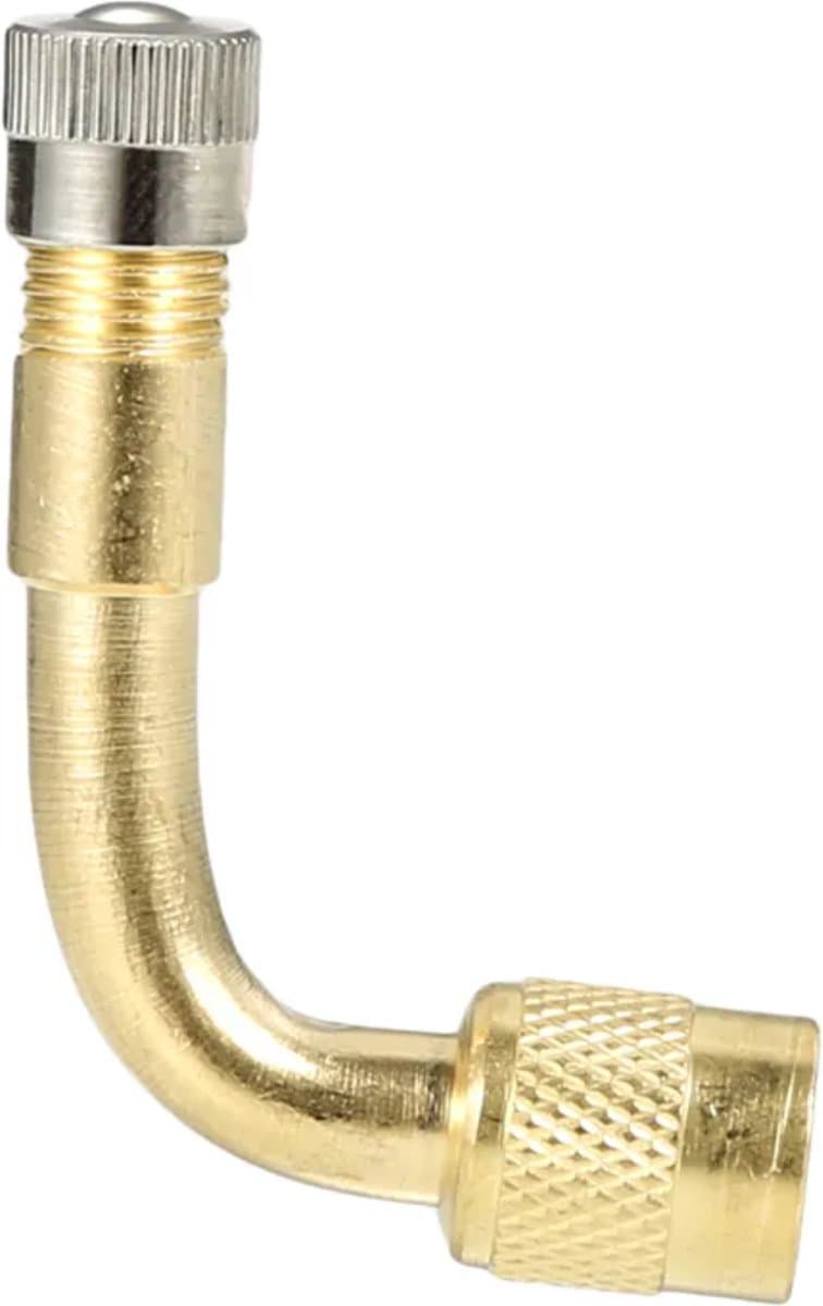 Ventiel Opzetstuk - Verlengstuk ventiel - Verlengstuk 90 graden - Haaks ventiel opzetstuk - Voor oppompen banden - LOUZIR (EAN: 8720701343023)
