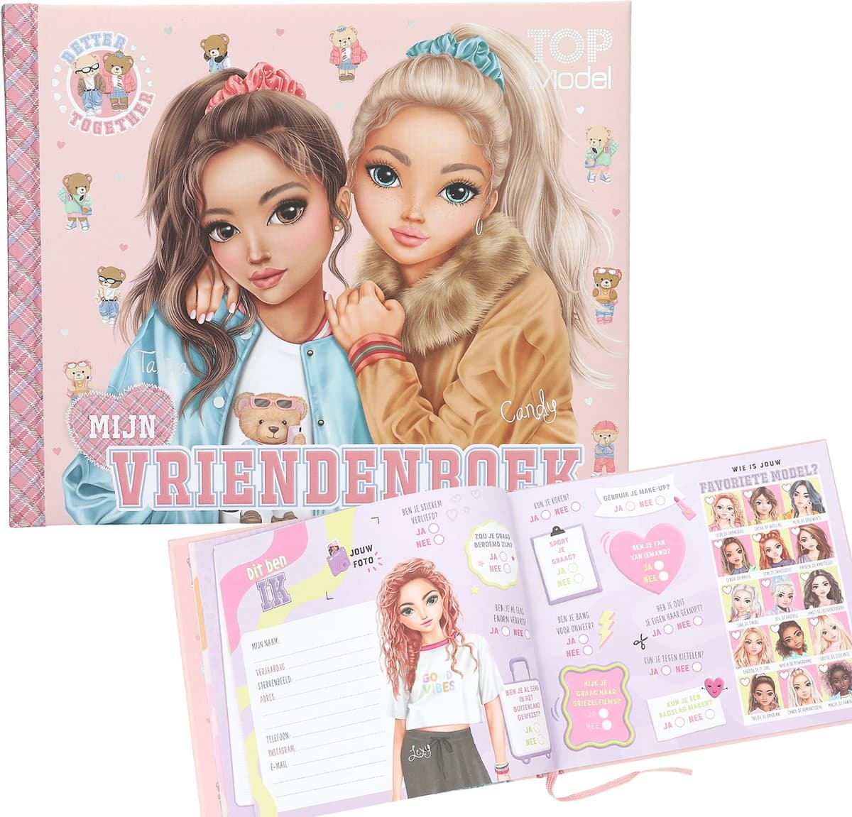 Depesche - TOPModel vriendenboek - TEAM TEDDY (EAN: 4010070688783)