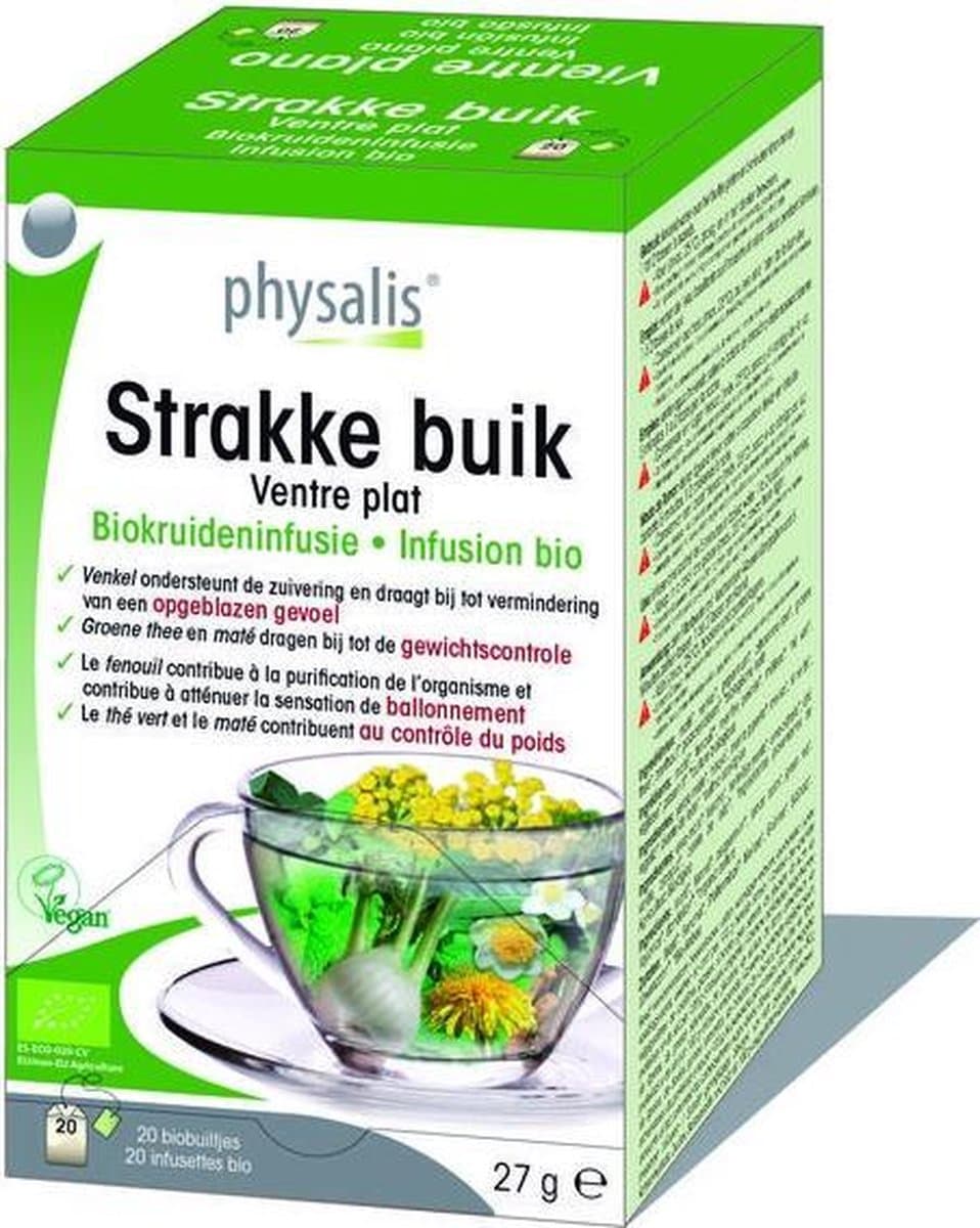 Physalis Strakke buik thee bio 20 Zakjes (EAN: 5412360003761): Waarom ik even een theekopje pak