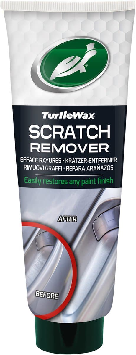 Turtle Wax GL Scratch Remover - Krasverwijderaar - Verwijdert lichte oppervlakkige krassen - Geeft lichte doffe lak weer glans - Voor alle soorten lak - 100ml (EAN: 5010322775673)