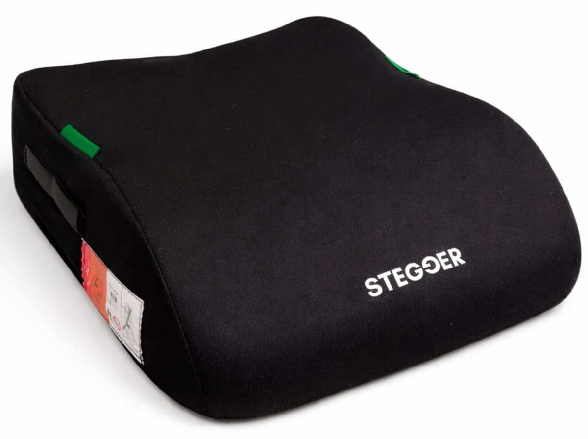 Zitverhoger - Kinderzitje - Stoelverhoger - Zitverhoger Auto - Autostoeltje - Zwart - STEGGER (EAN: 8721249889417): Waarom Zitverhoger