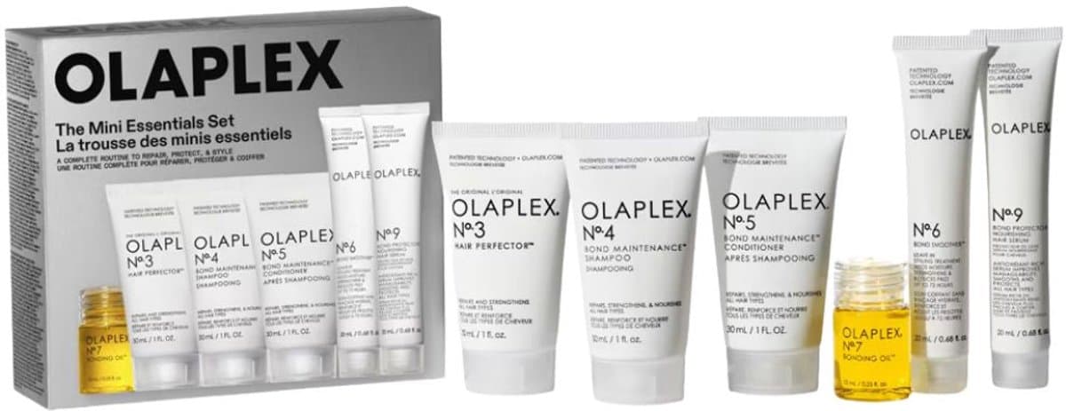 Olaplex - The Mini Essentials Hair Set - 7,5+20+20+30+30+30ml (EAN: 0850056933957)