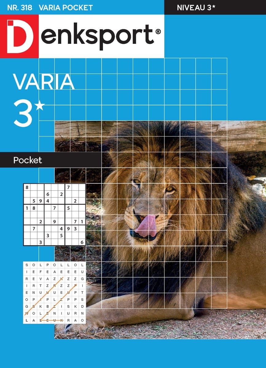 Denksport Puzzelboek Varia 3* pocket, editie 318 (EAN: 8710835877617): Waarom een puzzelboek in mijn DIY‑arsenaal