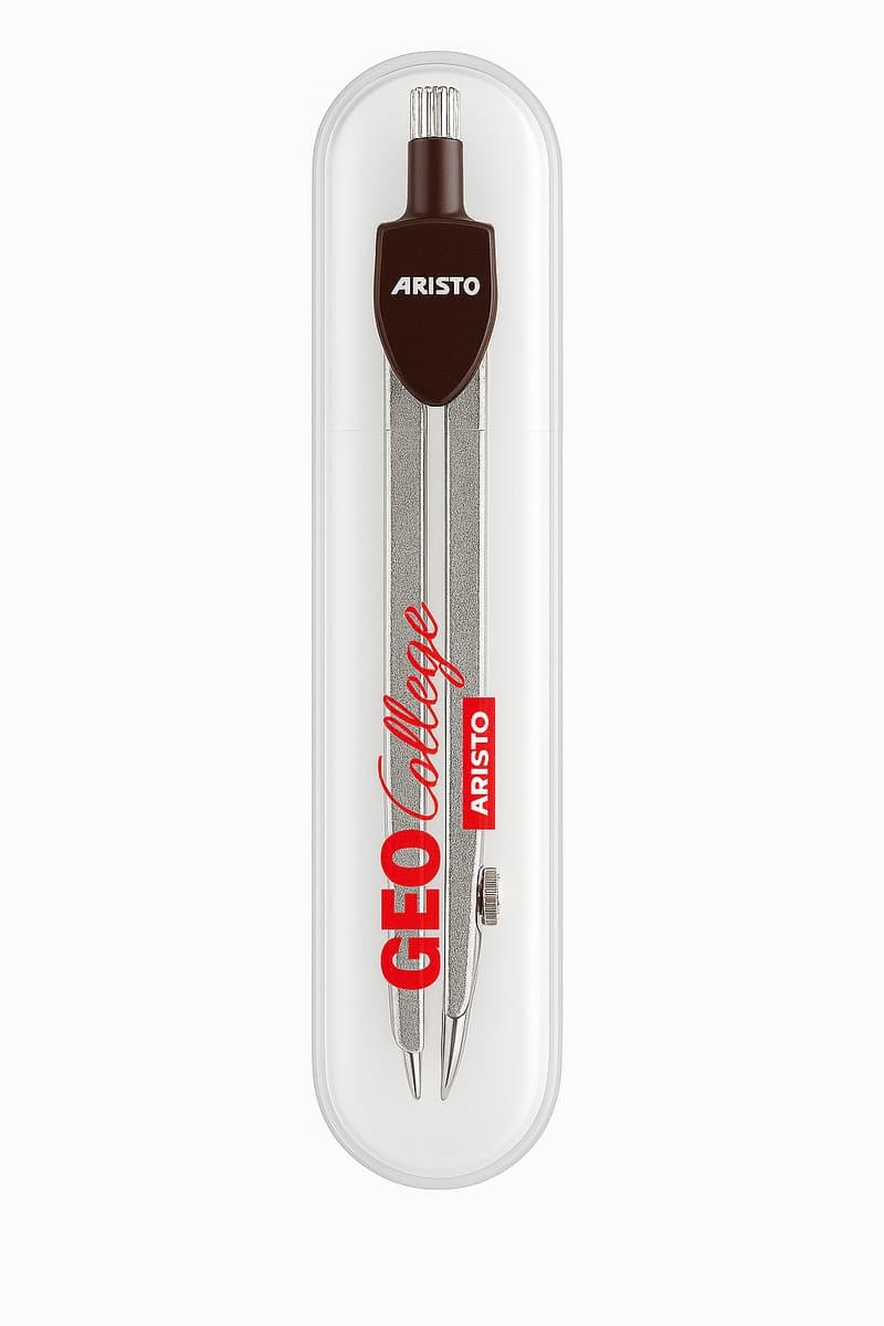 Aristo schoolpasser - GEOCollege - lengte 13cm - diameter 240mm - zink - AR-55040 (EAN: 9003182550401)