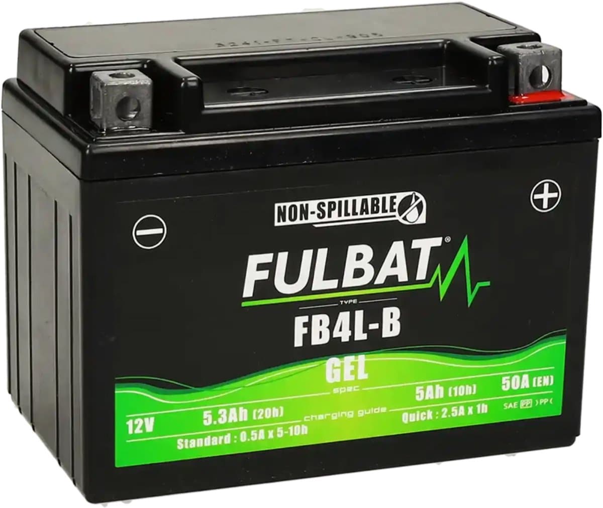 Fulbat YB4L-B Scooter Accu 12V 5.3Ah – Gel SLA Accu | Onderhoudsvrij & Gebruiksklaar (EAN: 3564095509161): Waarom ik deze accu koos