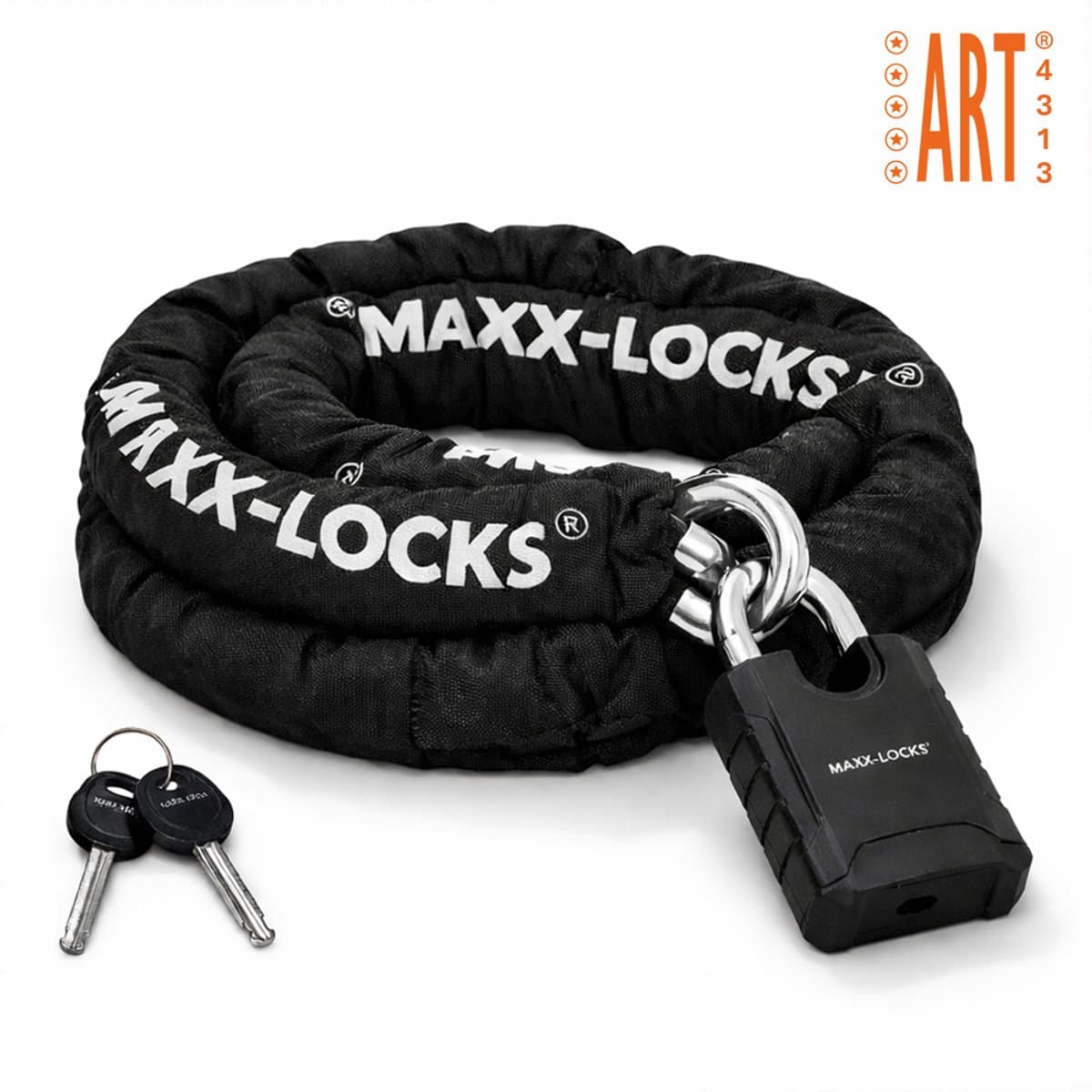 Maxx-Locks Gore - Motorslot ART 5 - Kettingslot voor Scooter en Motor - Art5 Slot met Gehard Stalen Schakels - 120cm (EAN: 8721008634289)