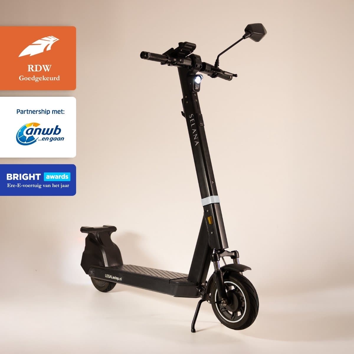 SELANA Alpha - Elektrische Step - De Legale E-step - RDW-Goedgekeurd - Verzekerbaar - Geen rijbewijs nodig - Geen helm nodig (EAN: 8720844087624): 🌟 **Waarom iedereen het over deze step heeft**
