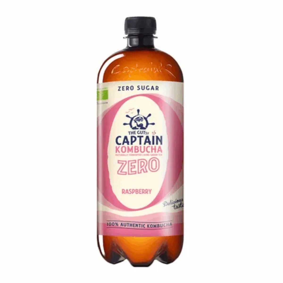 The Gutsy Captain Kombucha Zero Raspberry BIO (1000 ml) (EAN: 5600821261892)