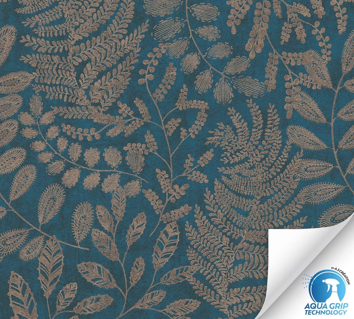 VARENBLAD BEHANG | Hotel Chic - Behangen zonder lijm! - A.S. Création WOW Designdrop (EAN: 4051315679401): De "Hotel Chic" vibe, maar dan makkelijk 🌿