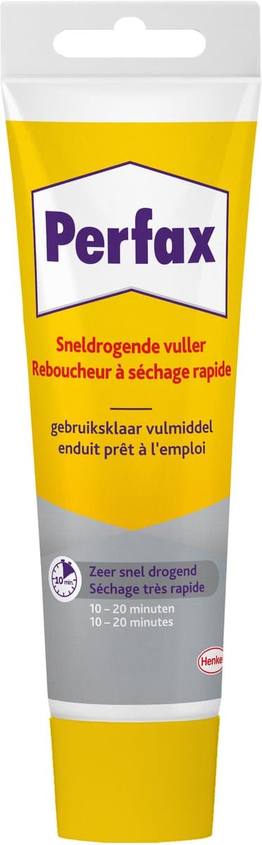 Perfax Instant Muurvuller 300gr Muurvuller | Muur & Plafond vuller wit | Overschilderbare Muurvuller | Instant Muur Reparatiemiddelen. (EAN: 5410091626891): Geen gedoe, gewoon smeren!
