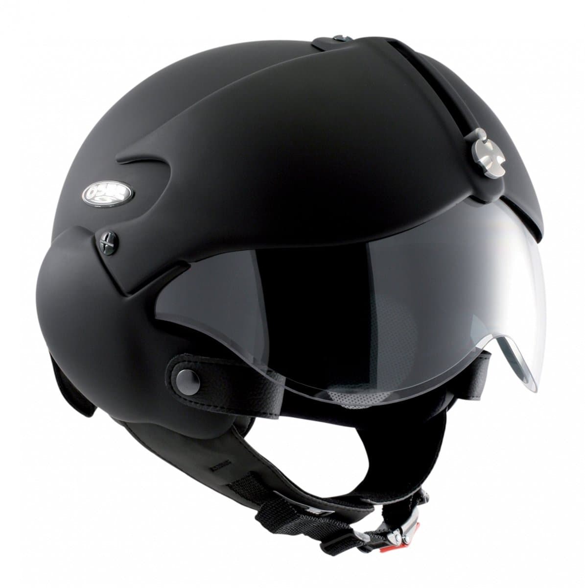 Osbe Tornado - Gpa Aircraft Pilotenhelm / Cruiserhelm voor Custom en Chopper Bikes - Maat M (57 tot 58 cm) (EAN: 5030009420177)