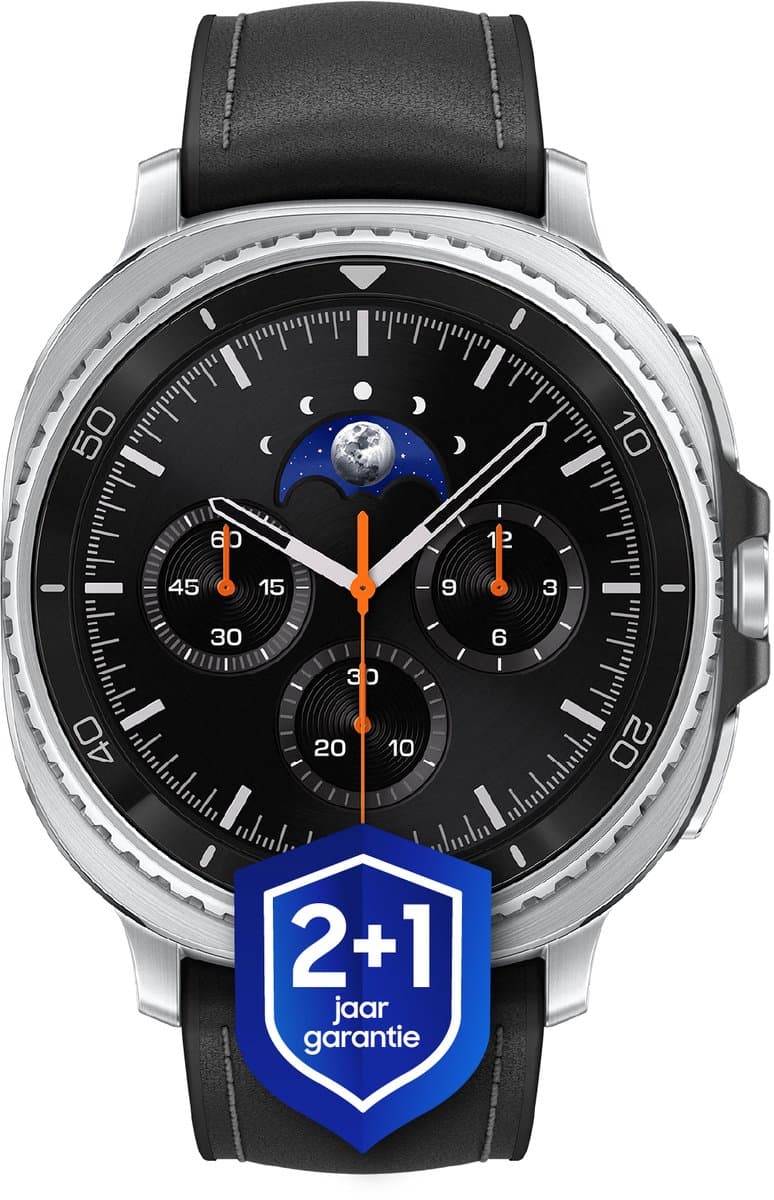 Samsung Galaxy Watch8 Classic - smartwatch - 46mm - LTE - Black + 1 jaar extra garantie (EAN: 8806097802785)
