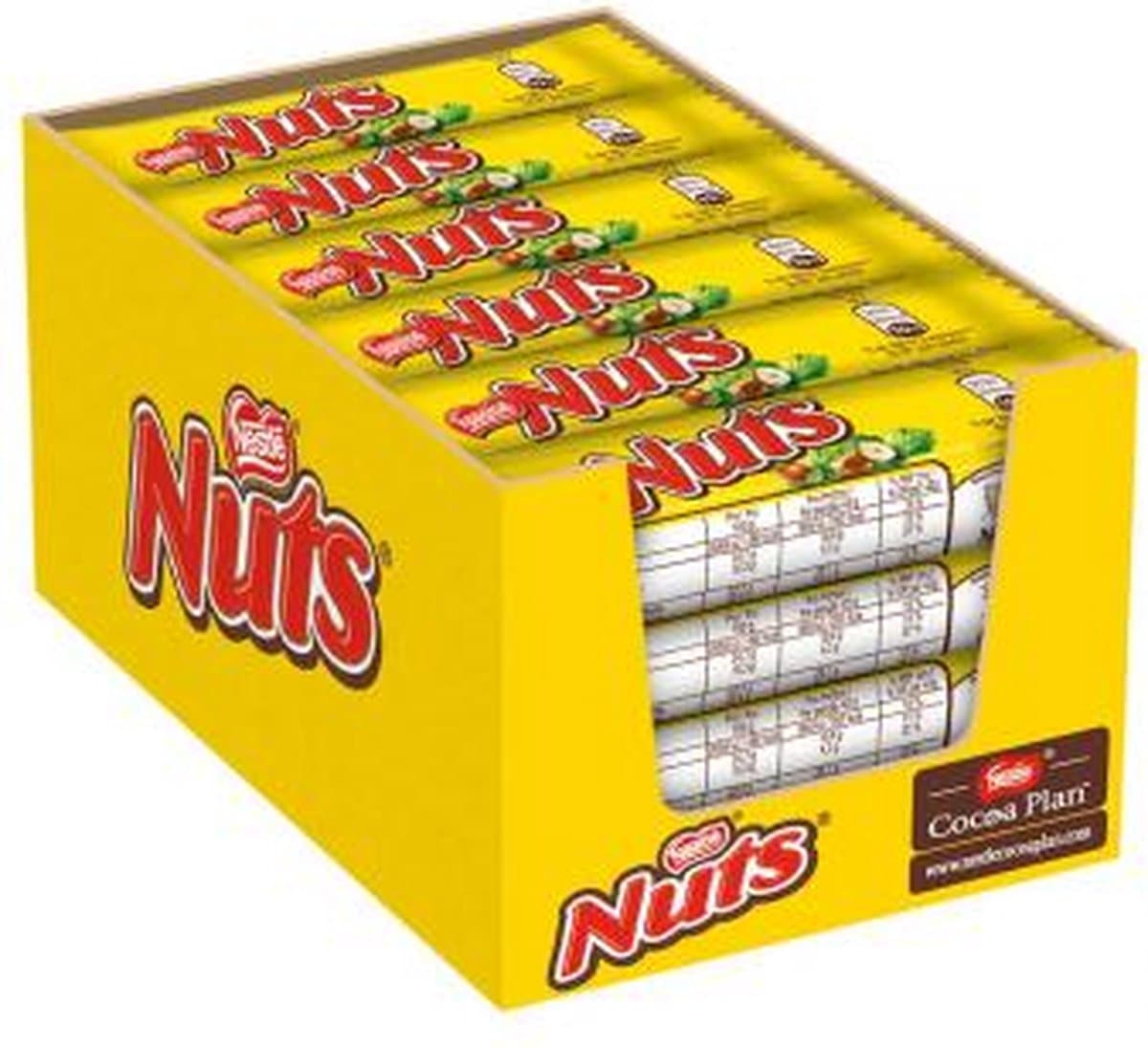 NESTLÉ Nuts Schokoriegel 24er Pack (24 x 42g) (EAN: 8593893721159): 🔍 Wat maakt deze zoetigheid zo speciaal