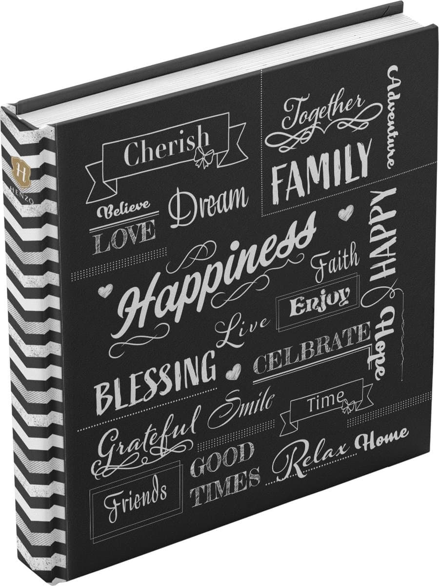 Fotoalbum - Henzo - Fantasy - 400 foto's - Black Wording (EAN: 8711229107419)