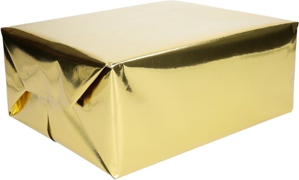 Cadeaupapier - 400 x 50 cm - goud metallic (EAN: 8719538215955): Waarom dit papier mijn nieuwe favoriet is