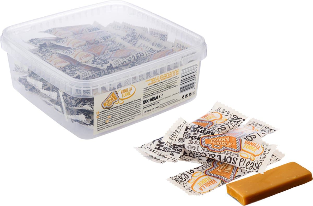 Johnny Doodle Vanille fudge - zachte smaak voor een feestje - 1kg (EAN: 8717399039383): Waarom ik er meteen aan dacht voor mijn volgende feestje