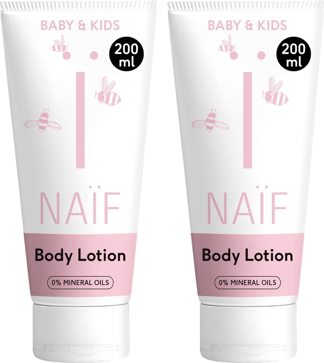 Naïf - Bodylotion Voordeelset - Babyverzorging - Hydraterend & Verzachtend - Natuurlijke Ingrediënten - 2x200ml (EAN: 8720938341823): Waarom ik dit product zo leuk vind