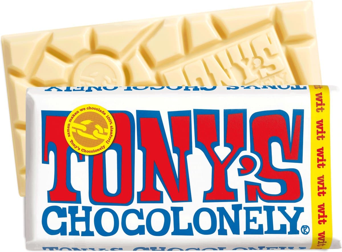 Tony's Chocolonely Witte Chocolade Reep 180 gram Chocola (EAN: 8717677337842): Waarom ik er meteen voor ging