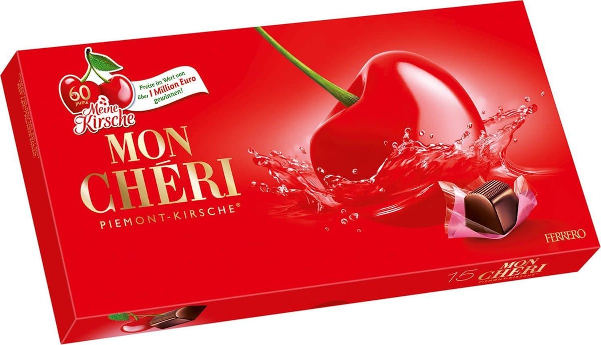 Mon Chéri Bonbons - 15 stuks - 157 gram (EAN: 4008400102528)