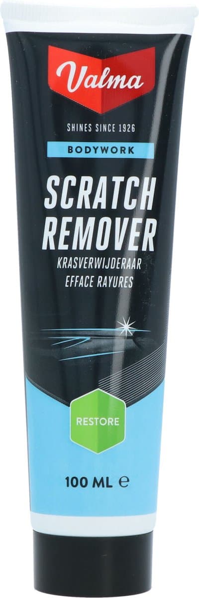 Valma Krasverwijderaar - Verwijdert krasjes en doffe Plekken - Fijne egaliserende werking - Voor alle lakken - Siliconenvrij - 100ml (EAN: 8711293446438)