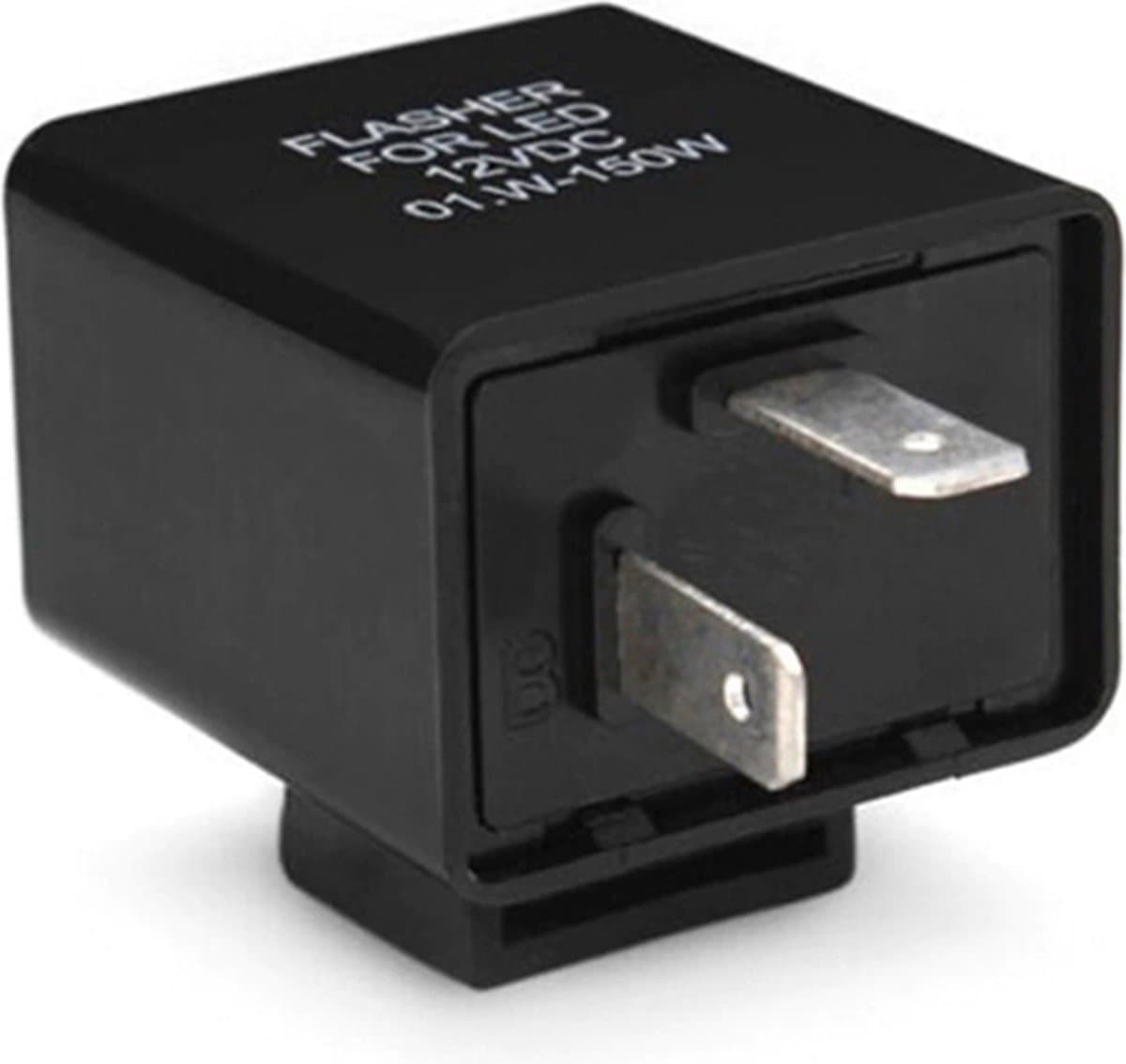 LED Relais - 2 PINS - Universeel - Knipperlicht - Richtingaanwijzer - Motor - Brommer - 12V (EAN: 7435843871815): Wat is dit ding precies 💡