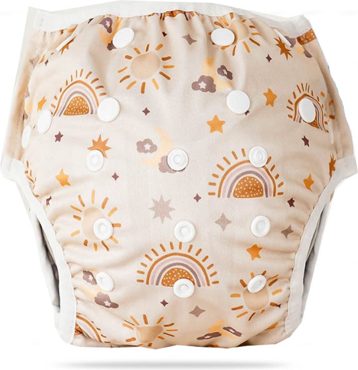 BonBini's® Wasbare Zwemluier Baby - Herbruikbaar - zwembroekje - Anti Doorlek - Sunshine Taupe (EAN: 6097517157185): Waarom ik voor een wasbare zwemluier koos